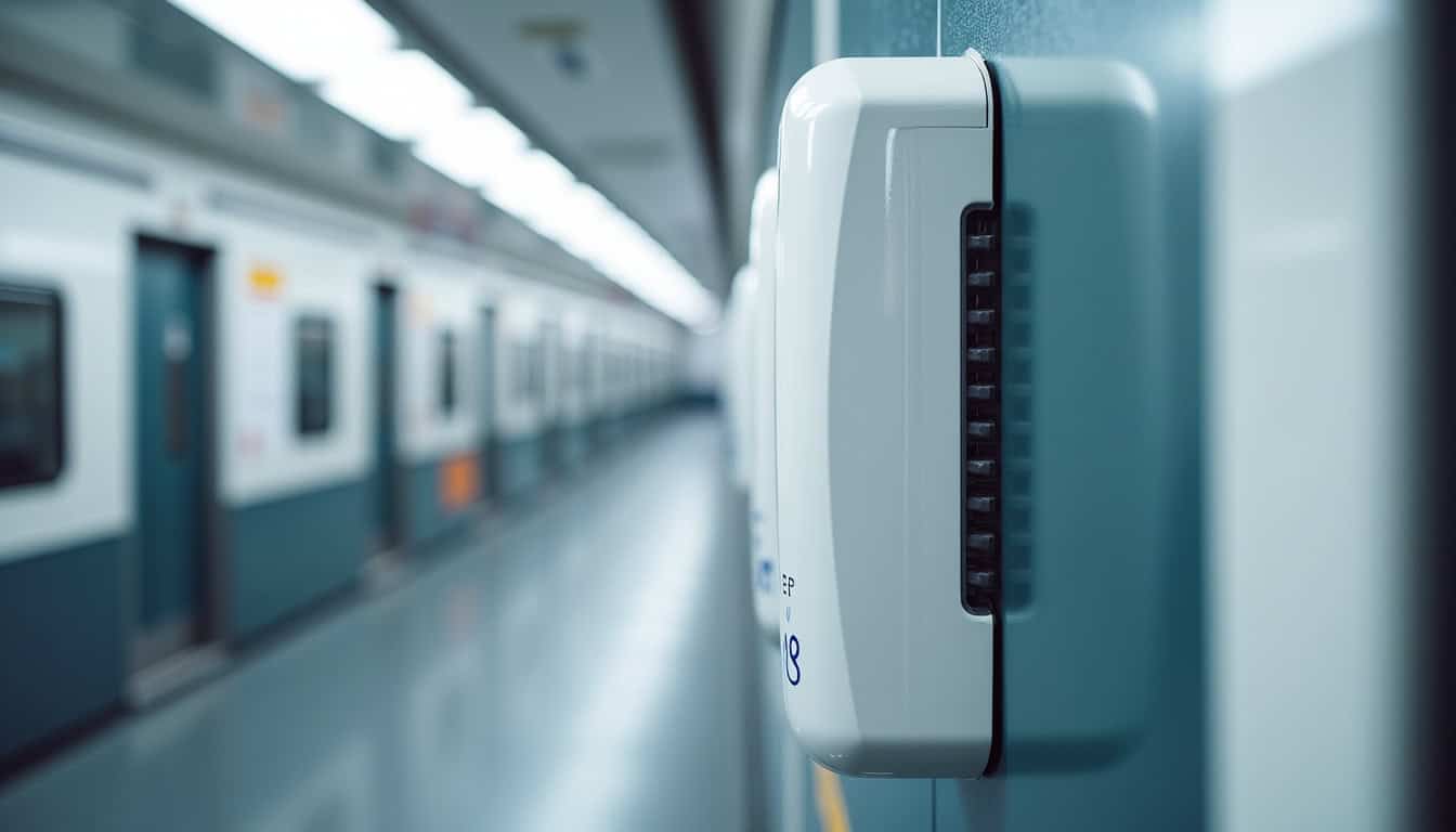 Électricien certifié IRVE en train d