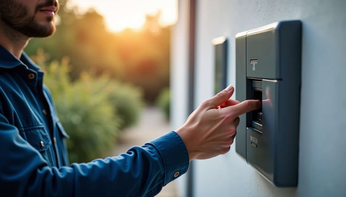 Électricien en intervention à Tucquegnieux lors de l