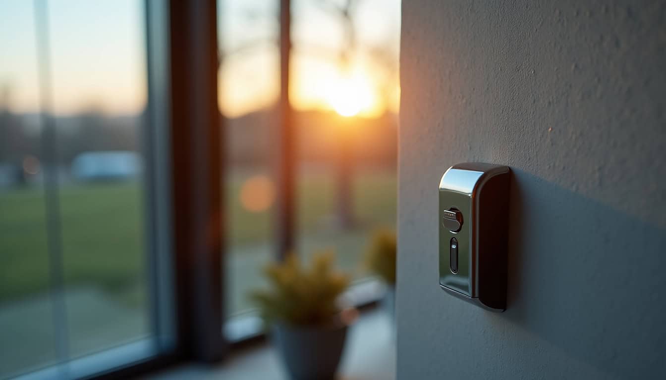 Électricien en train d