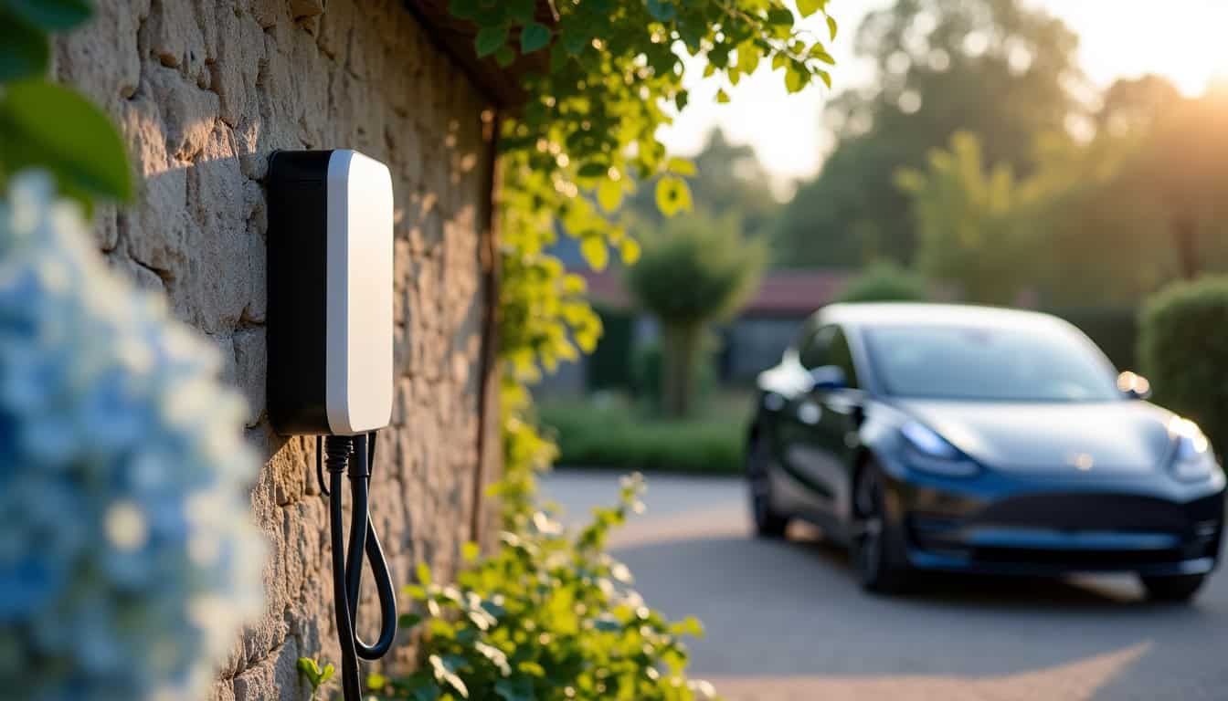 Installation borne électrique à Saint-Laurent-sur-Gorre en 2026
