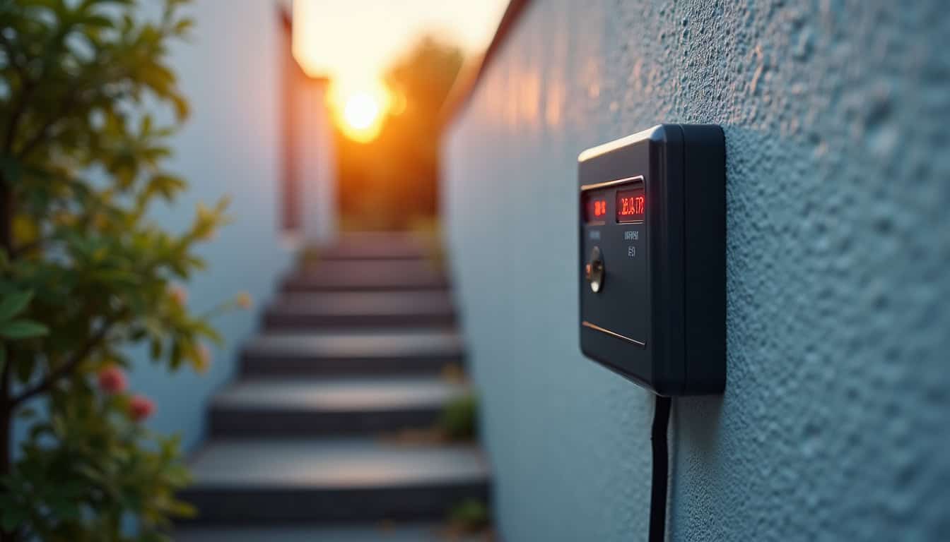 Technicien en train d