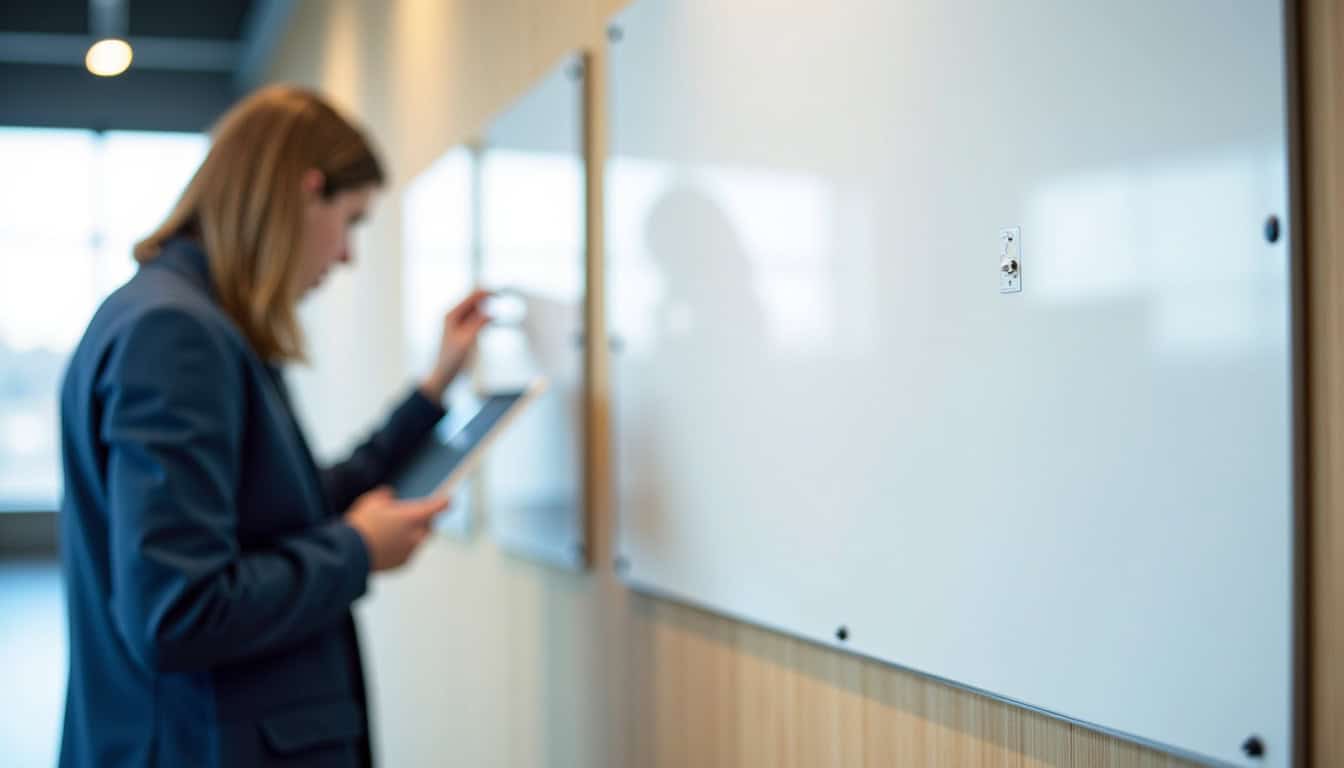 Un technicien certifié IRVE vérifie le tableau électrique avant installation d