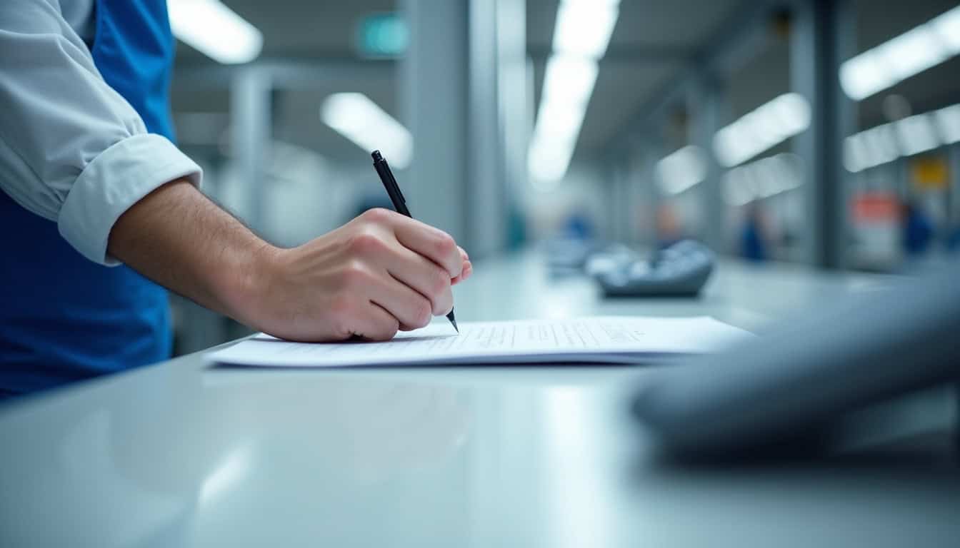 Un technicien IRVE en train d