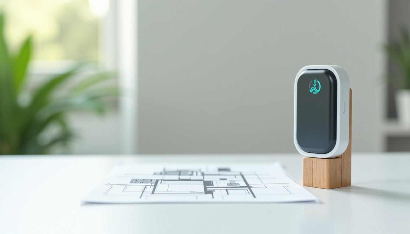 Borne de recharge électrique installée à l