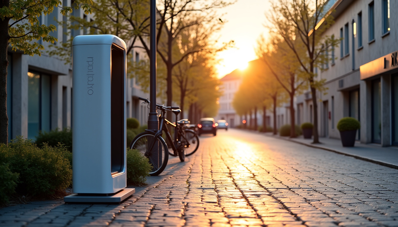 Borne de recharge publique MOBIVE située 24 Rue Pasteur à Port-Sainte-Marie