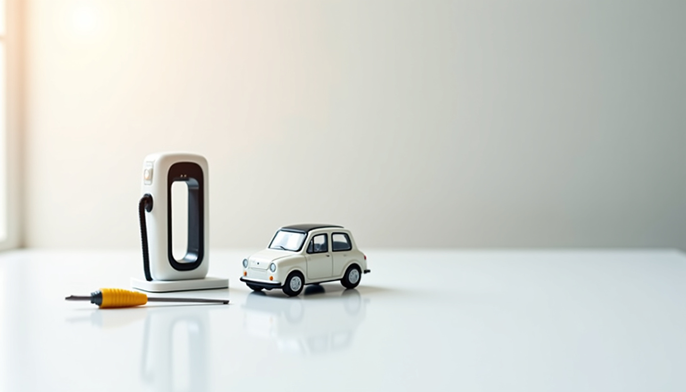 Installation d'une borne de recharge électrique à l'extérieur d'une maison à Marly-le-Roi