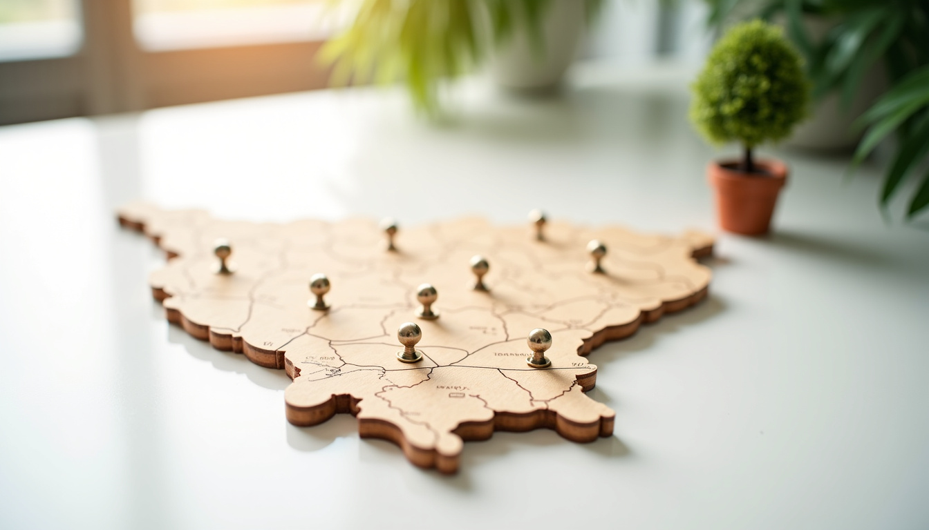 Carte des bornes publiques de recharge à Landorthe