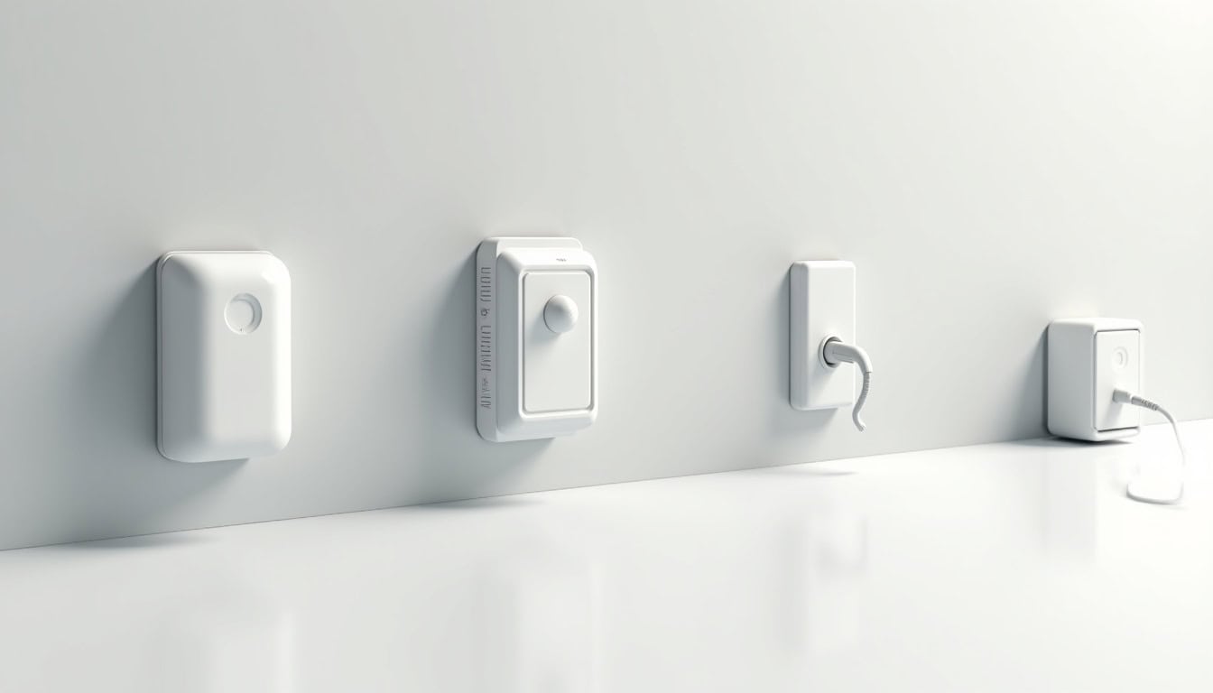 Comparaison des différents types de bornes de recharge électrique disponibles à Camoël: murale, prise renforcée, boîtier connecté