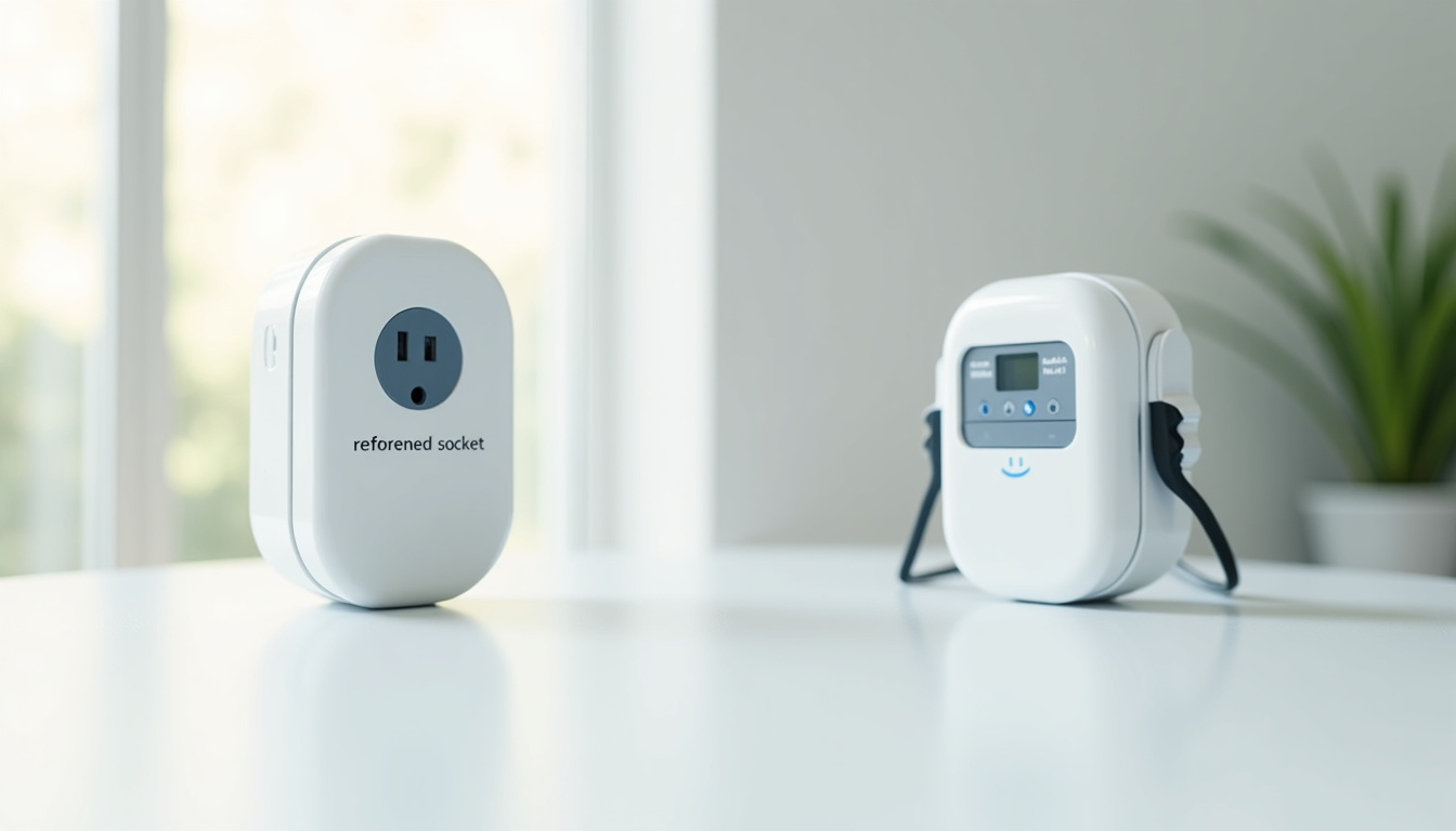 Comparaison des différents types de bornes électriques: prise renforcée et wallbox, avec leurs caractéristiques techniques