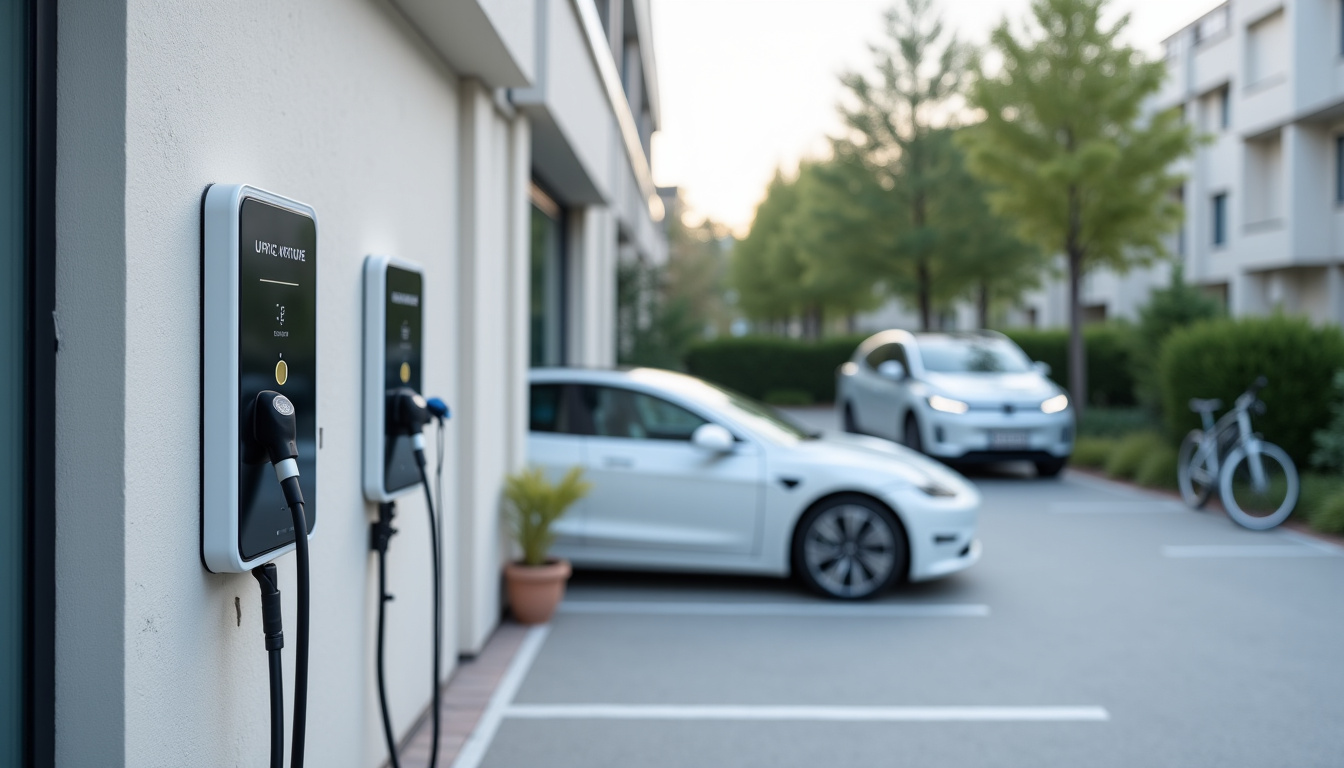 Comparaison entre différents modèles de bornes électriques installées à Ollioules