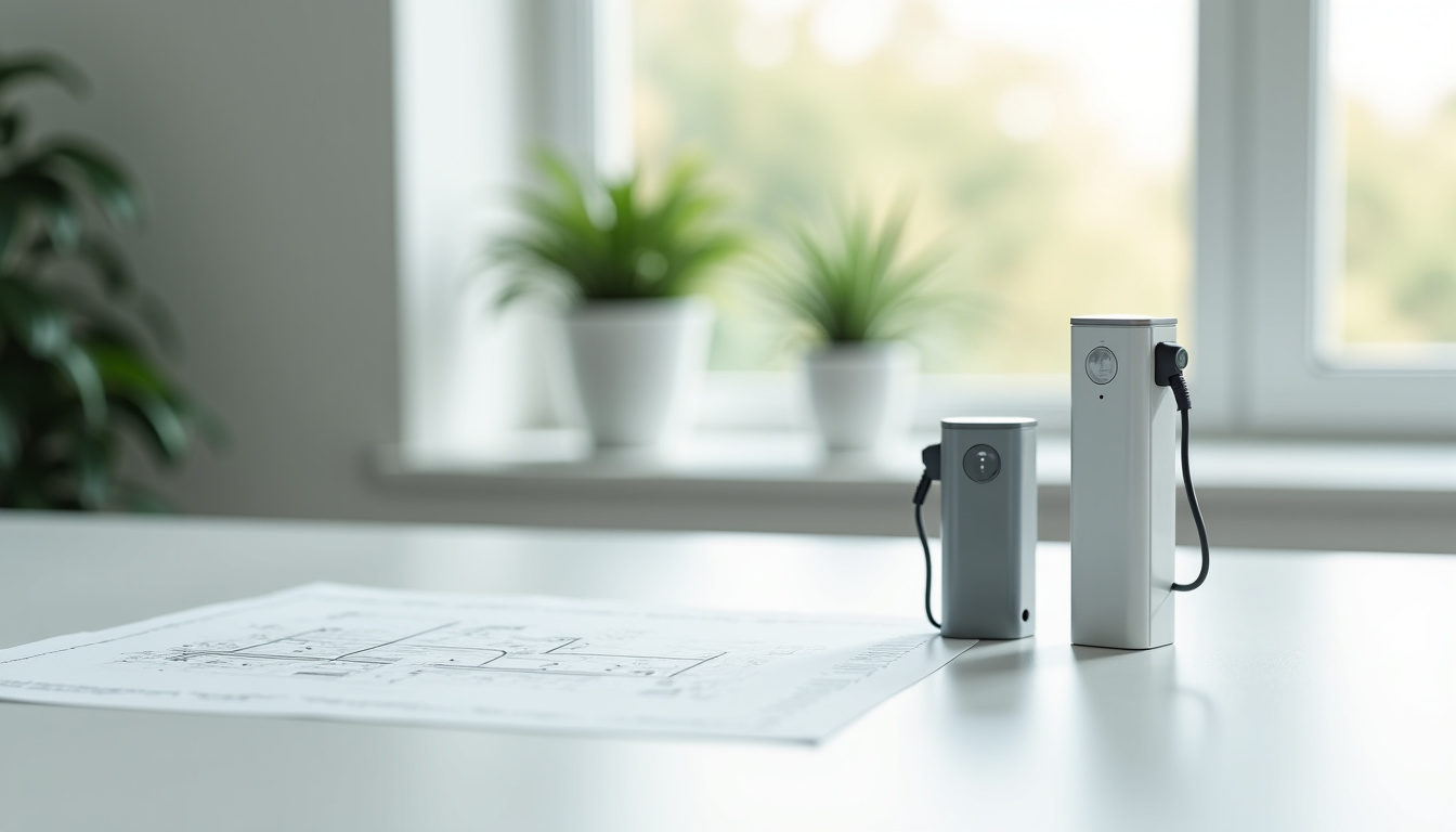 Comparaison visuelle des différents types de bornes de recharge électrique pour une installation à Leyment