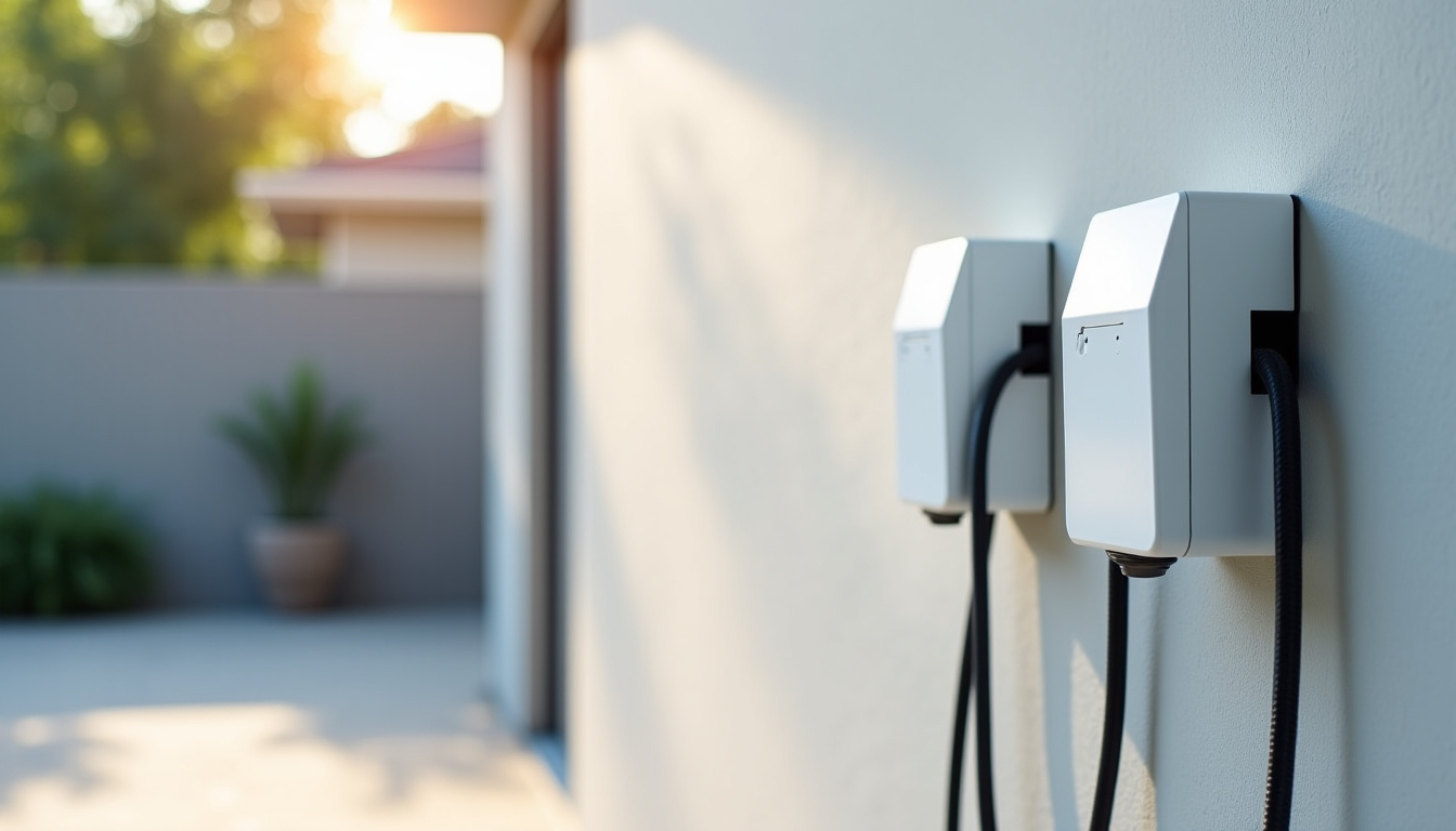 Comparaison visuelle entre une prise renforcée et une borne de recharge murale pour voiture électrique à Beaumont