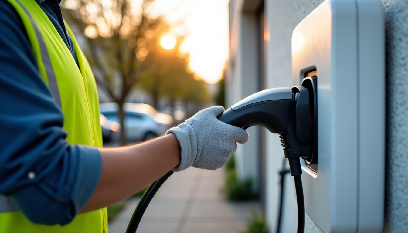 Détail du raccordement électrique d