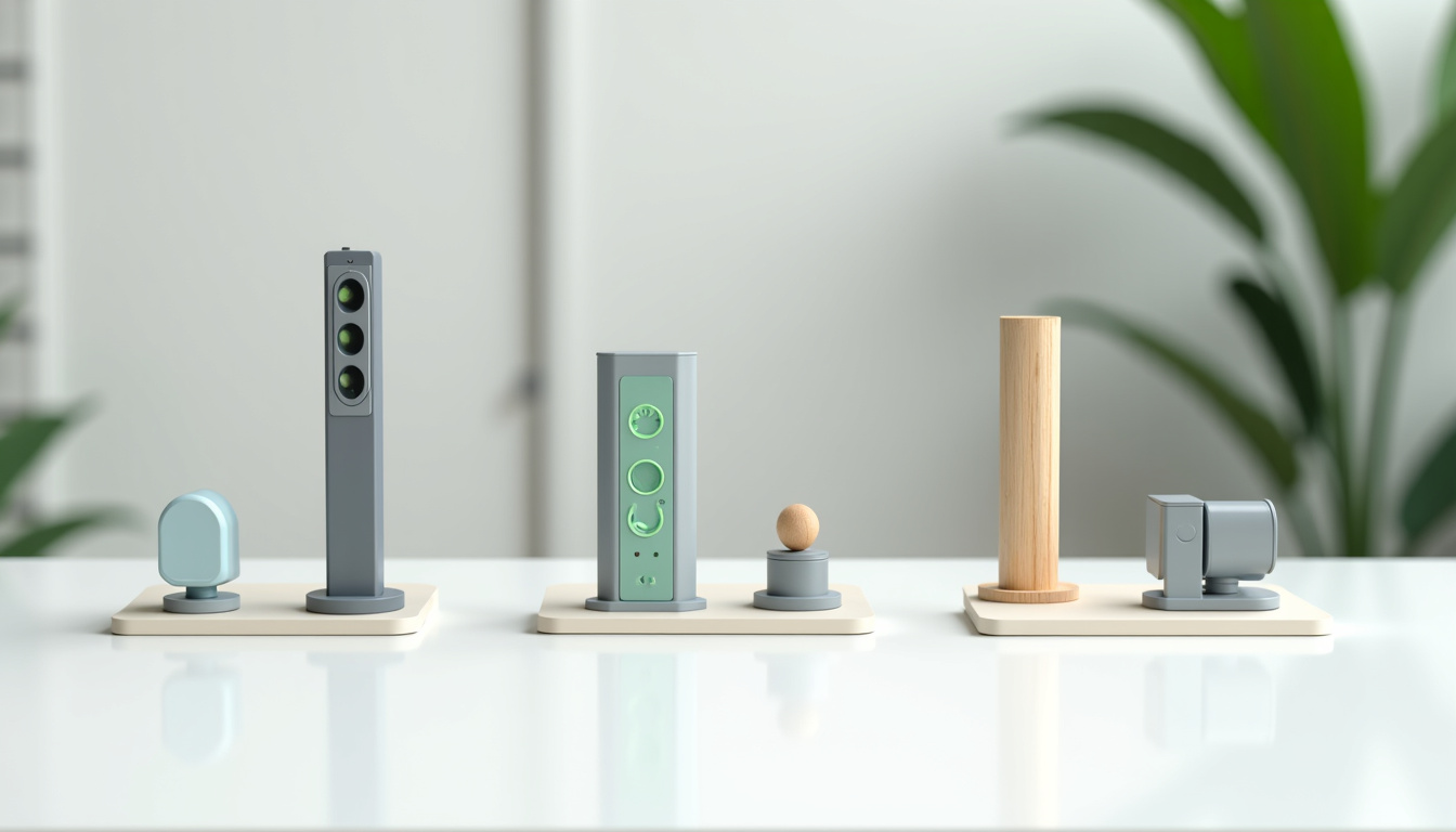 Différents modèles de bornes de recharge électrique exposés pour comparaison à Illange