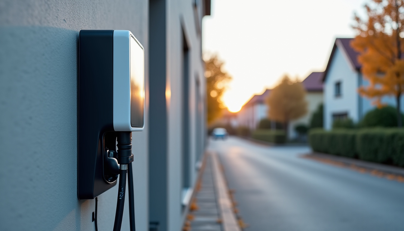 Différents modèles de bornes de recharge électrique installées à Marcoussis