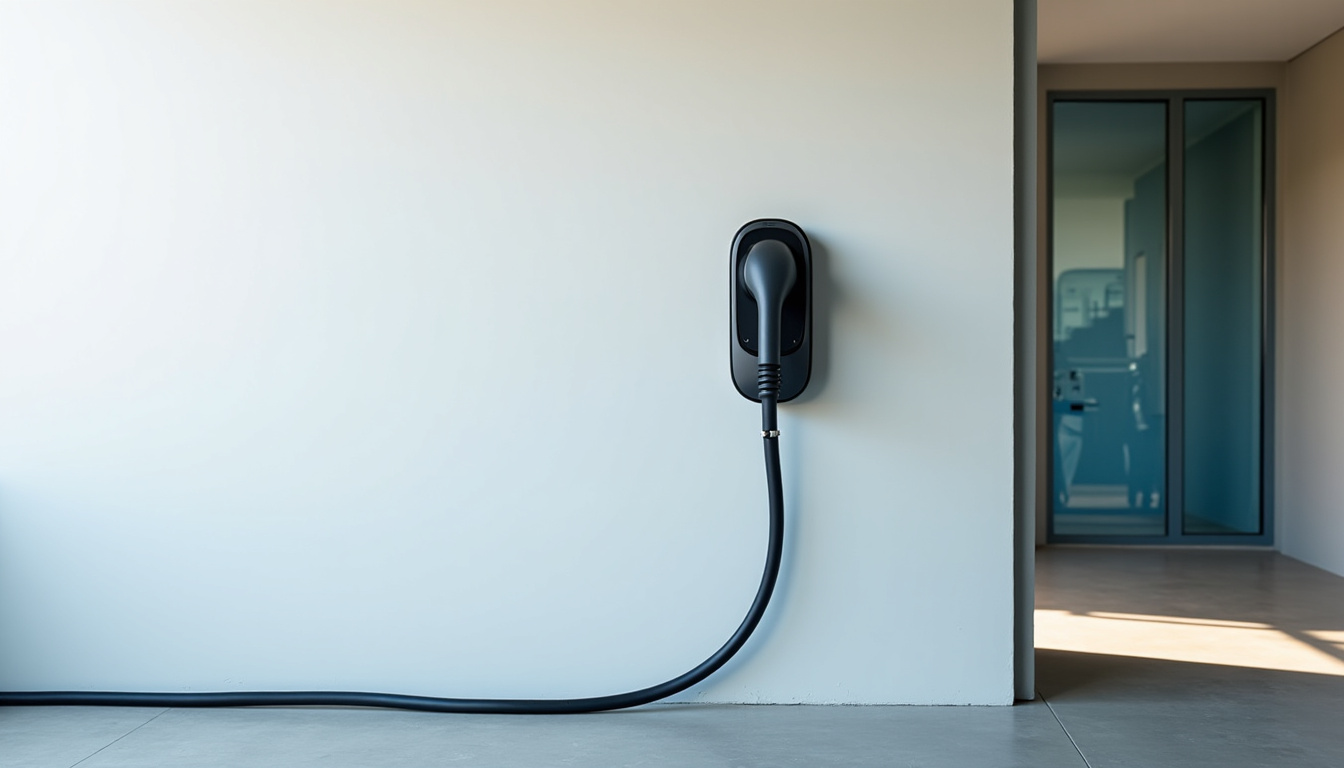 Différents modèles de bornes de recharge électrique installés à Nice