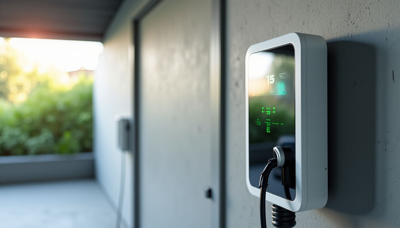 Différents modèles de bornes de recharge murales pour véhicules électriques