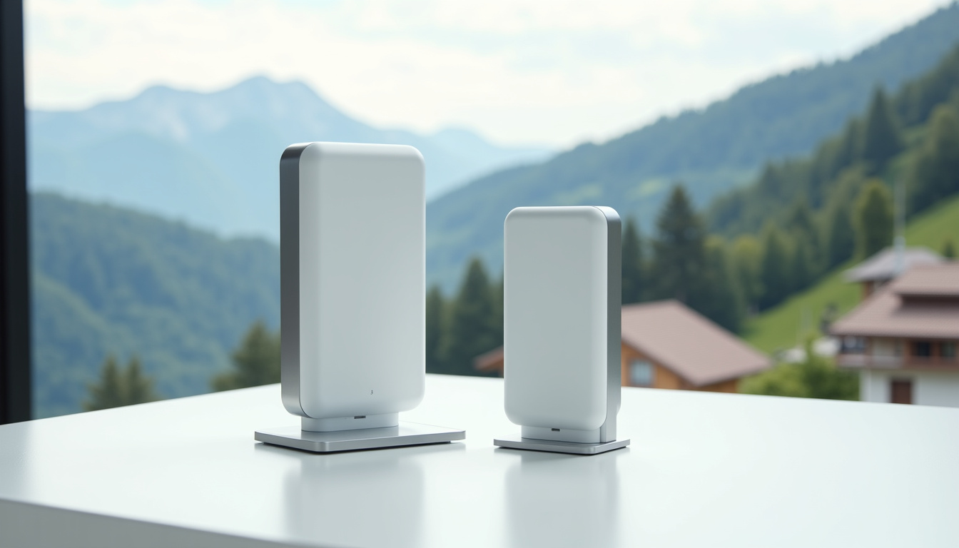 Différents types de bornes de recharge pour véhicules électriques installées à Viuz-la-Chiésaz