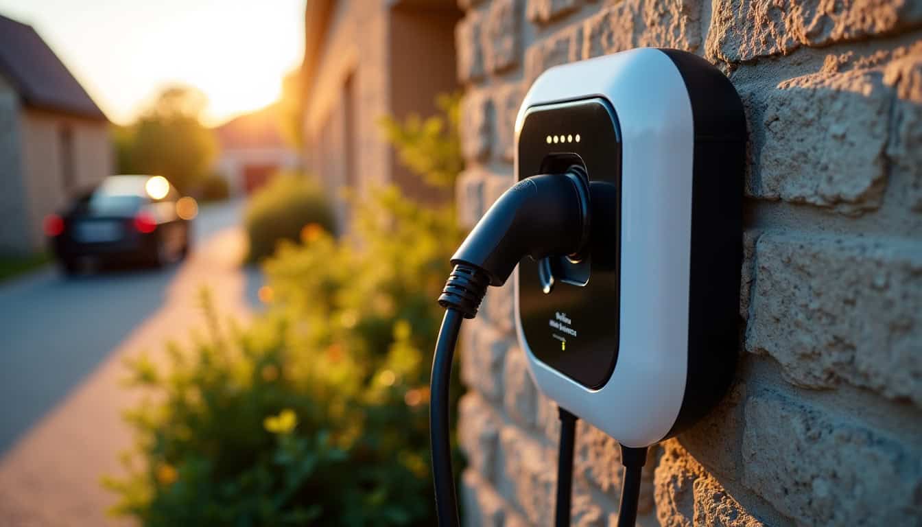 Différents types de bornes électriques installées à Janville-en-Beauce