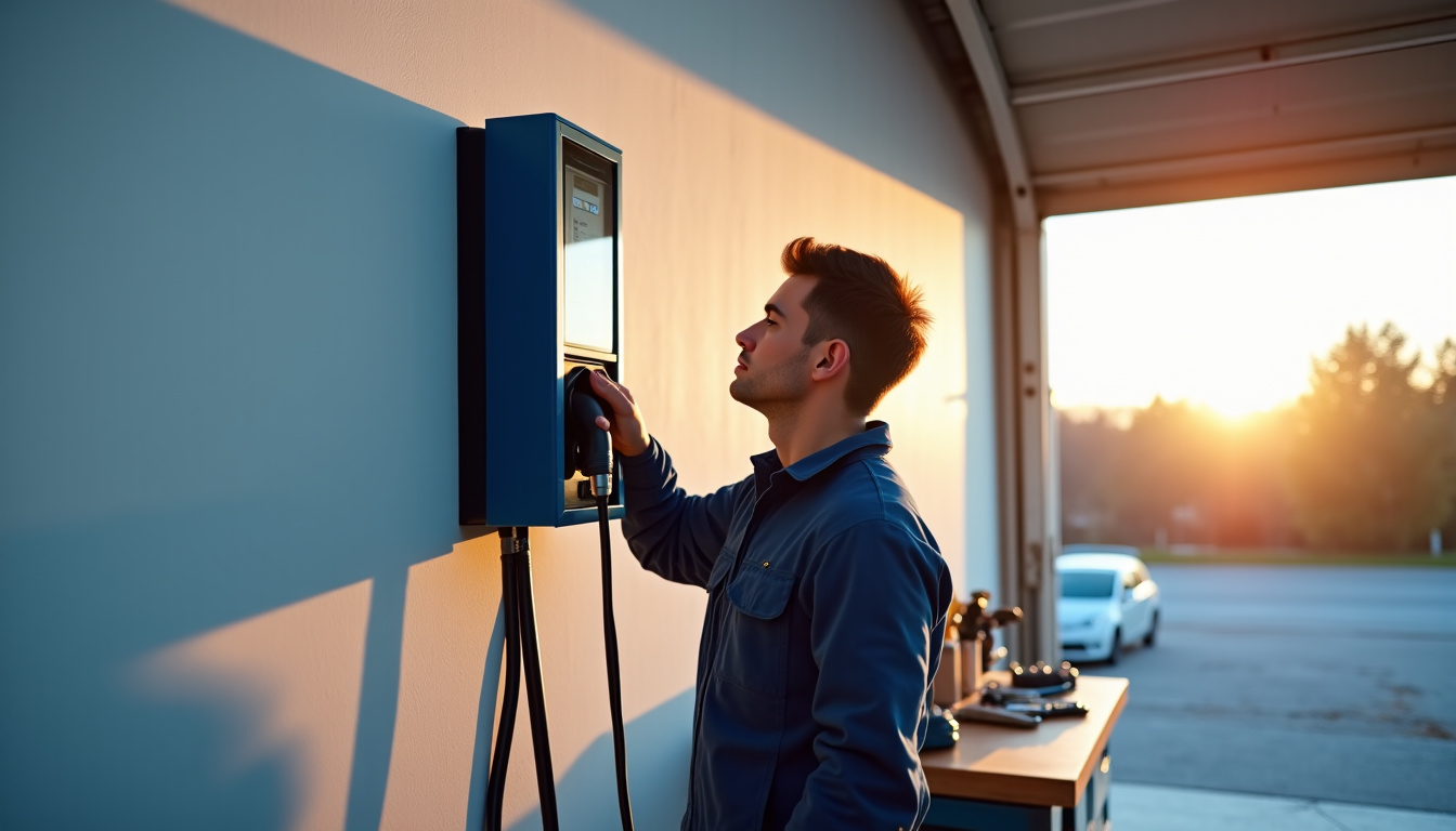 Électricien certifié IRVE en intervention à Sumène pour installation de borne électrique