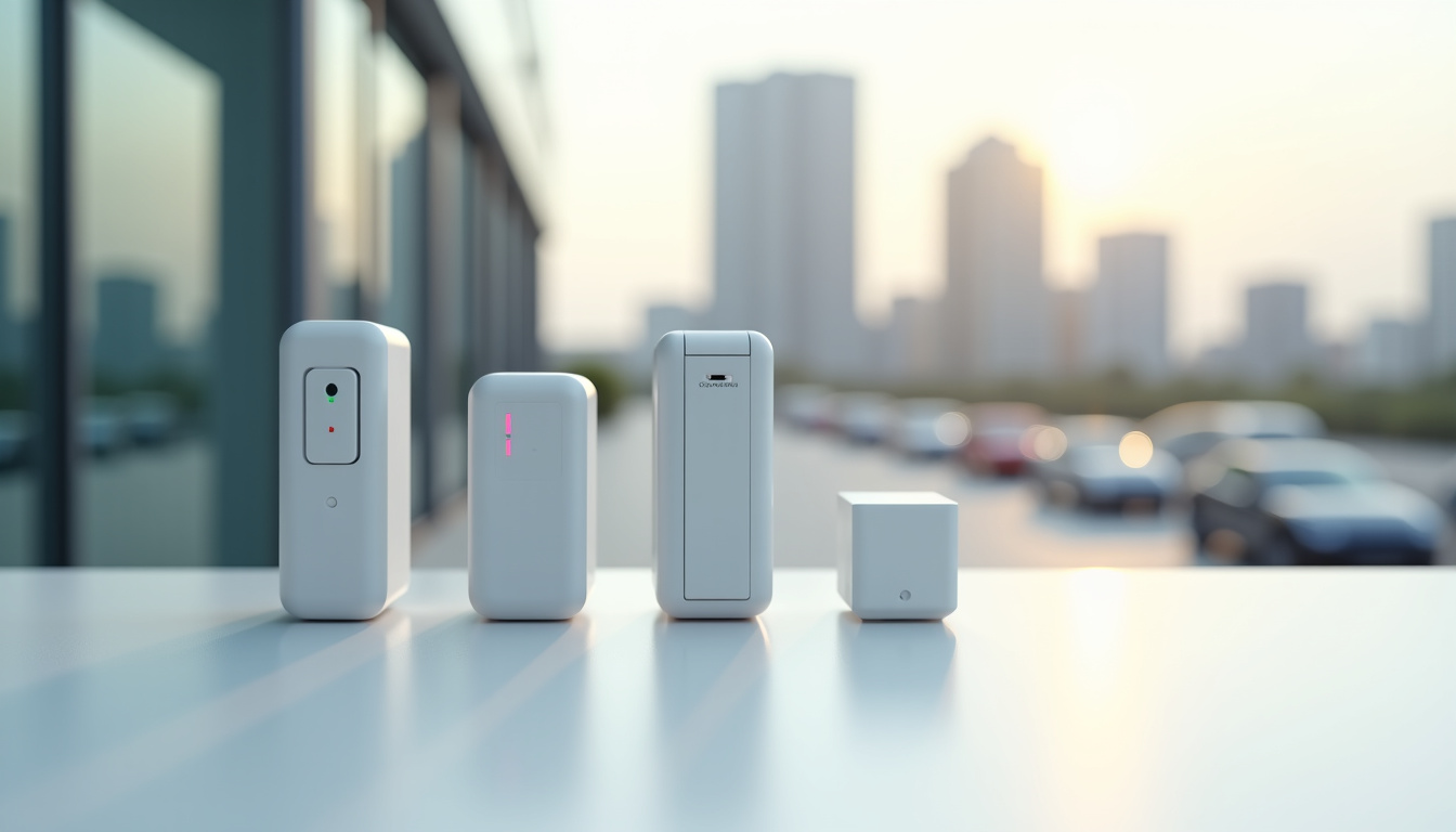 Illustration des différents types de bornes de recharge électrique disponibles à Digosville