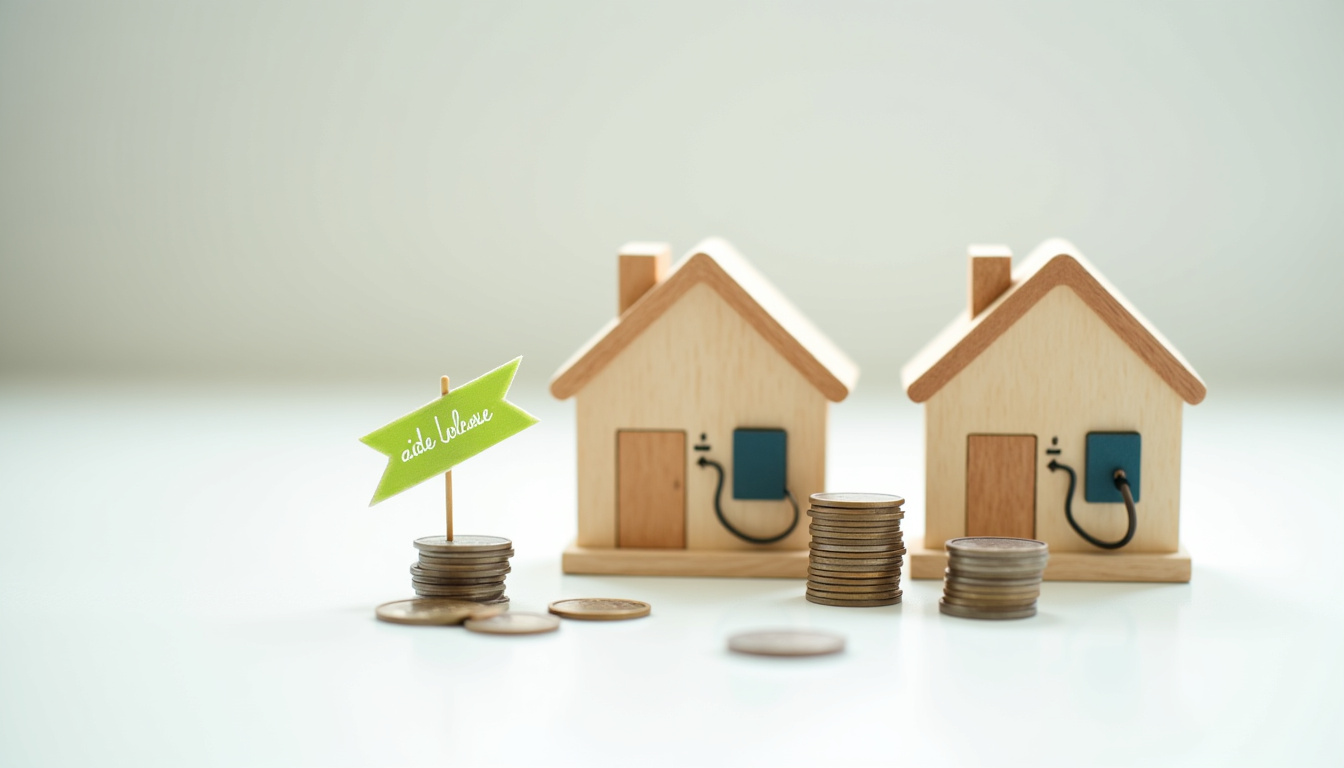 Infographie illustrant les aides financières pour l