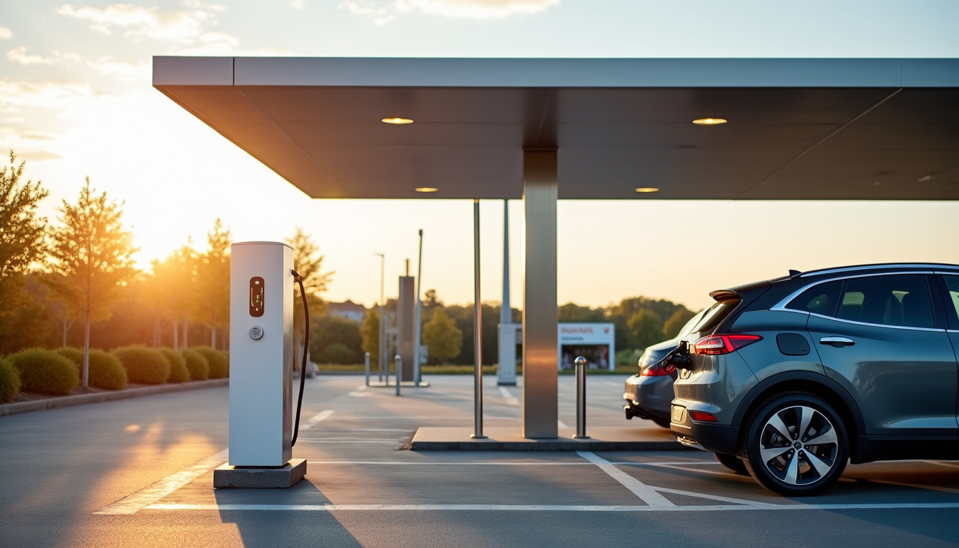 Station de recharge R3 située au Norauto de Quetigny