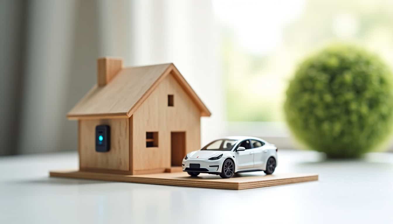 Préparation de l'installation d'une borne électrique dans un garage à Rieux