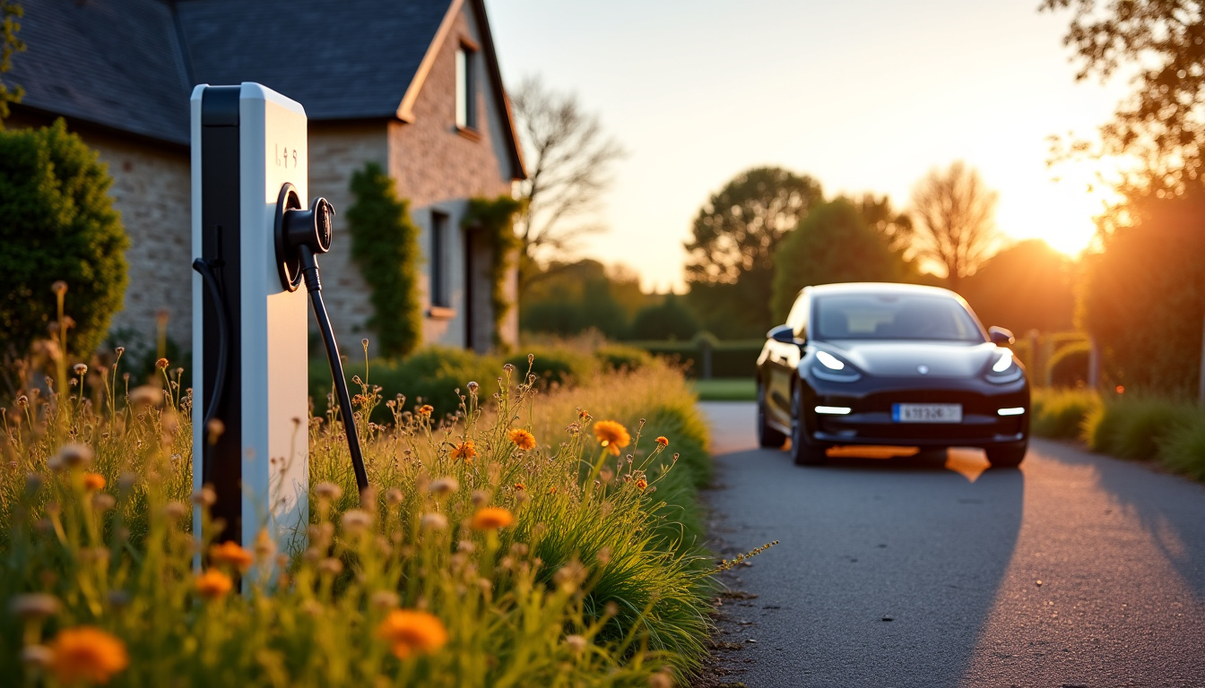 Installation borne électrique à Saint-Julien-des-Landes en 2026
