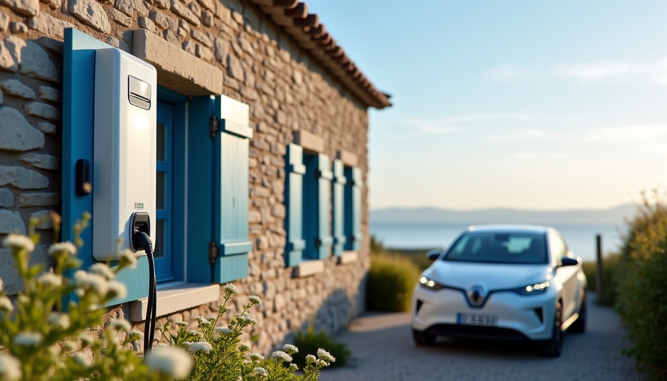 Installer votre borne électrique à Sauzon en 2026