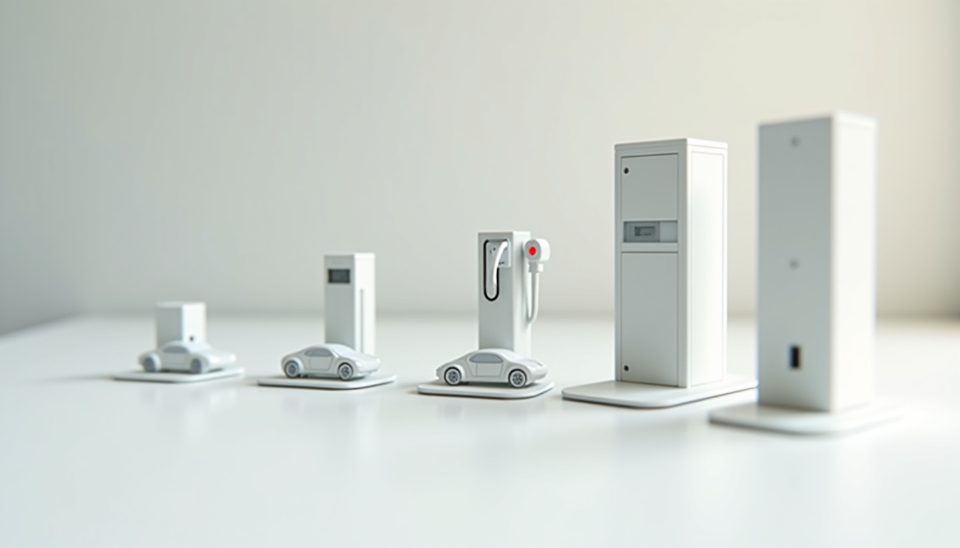 Tableau comparatif des types de bornes de recharge électrique disponibles à Feugarolles