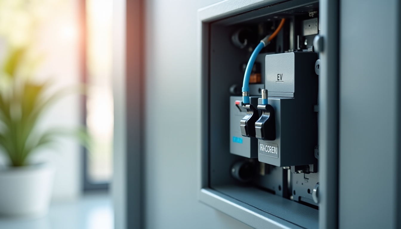 Tableau électrique avec circuit dédié pour borne de recharge électrique