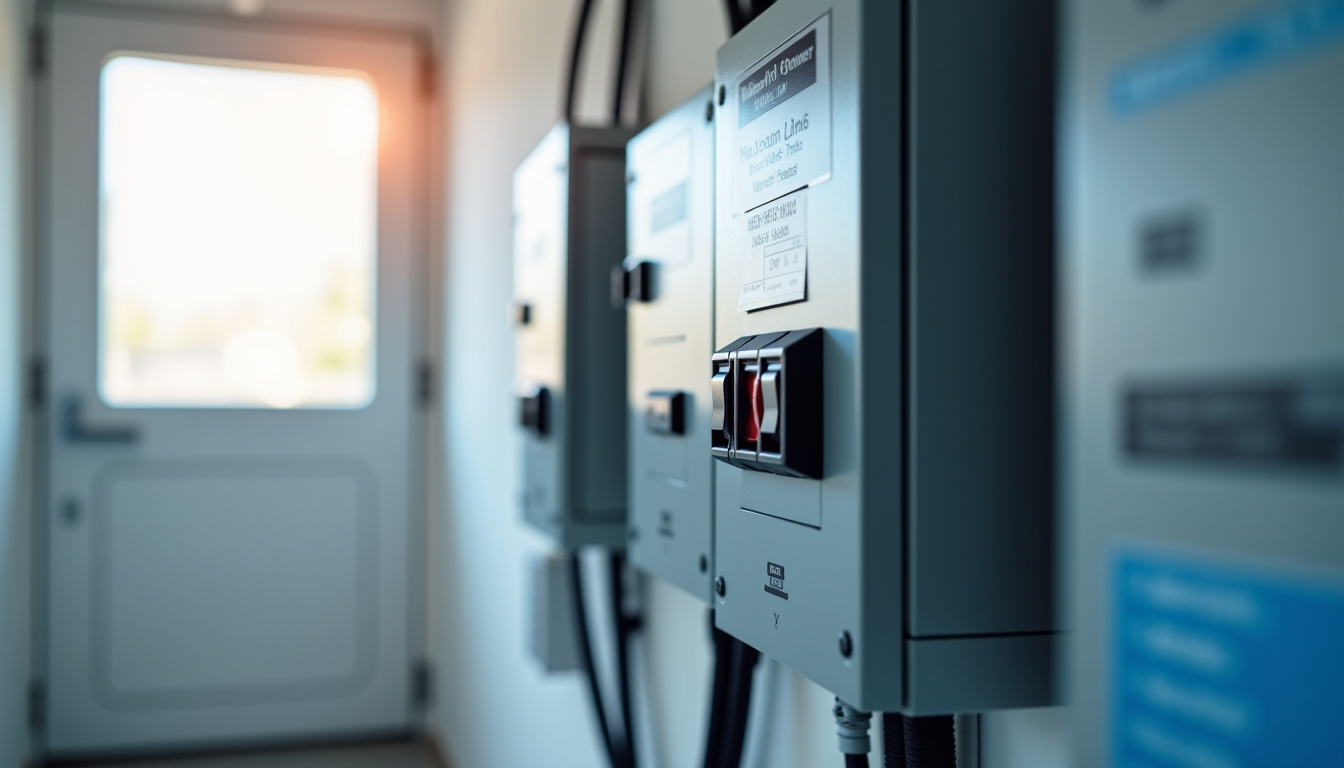 Tableau électrique avec circuit dédié pour une borne de recharge à Sibiril