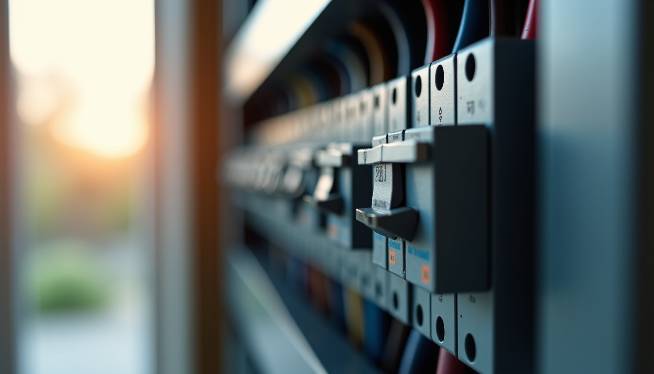 Tableau électrique d’une maison à Chef-Boutonne avec ajout d’un disjoncteur dédié pour la borne de recharge