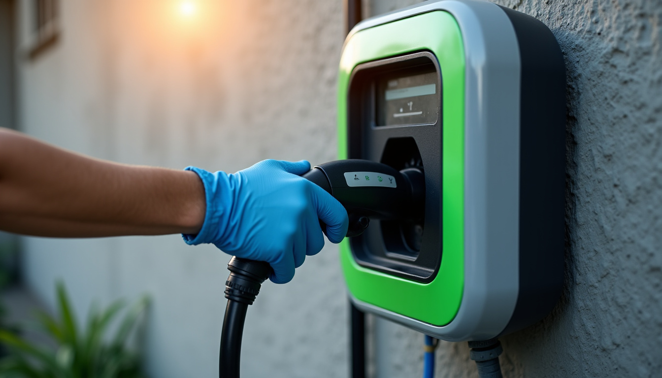 Technicien vérifiant l