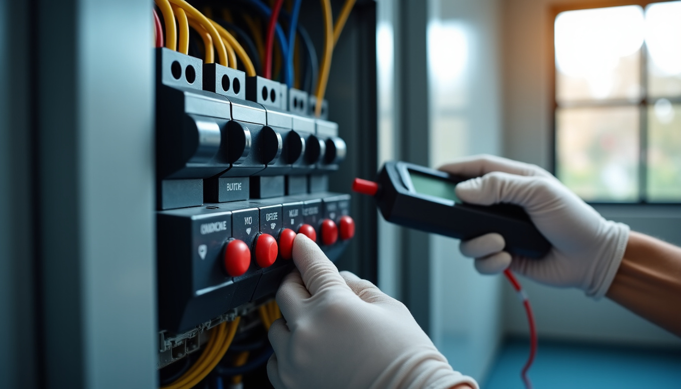 Vérification du tableau électrique avant installation d