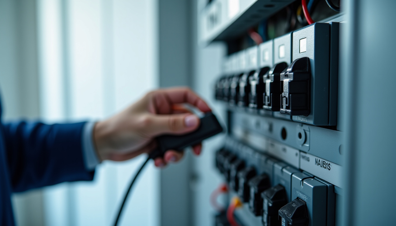 Vérification du tableau électrique lors de l