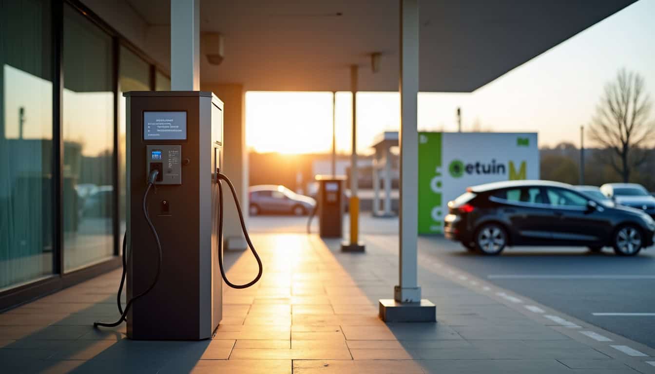Borne de recharge E.Leclerc située à Le Plessis-Belleville