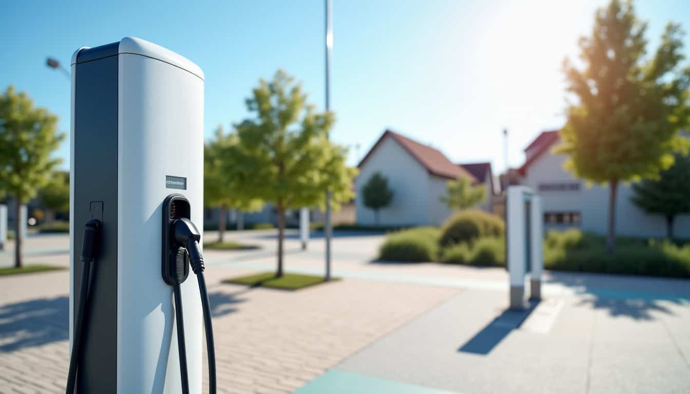 Bornes de recharge publiques installées par la communauté de communes Pévèle Carembault à Orchies et Templeuve