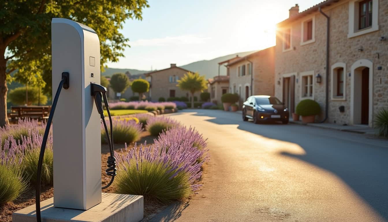 Bornes de recharge publiques pour véhicules électriques à Saint-Restitut en Drôme