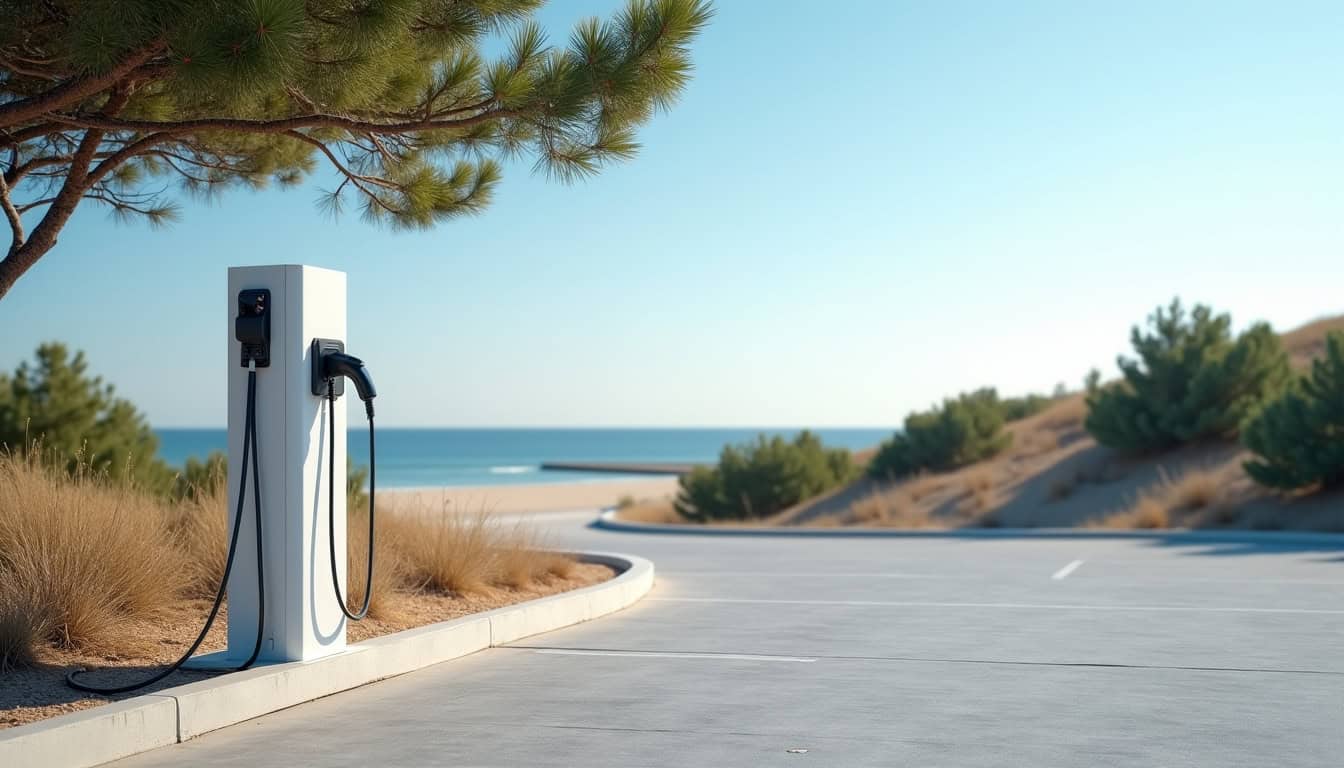 Bornes de recharge publiques pour voitures électriques à La Tremblade