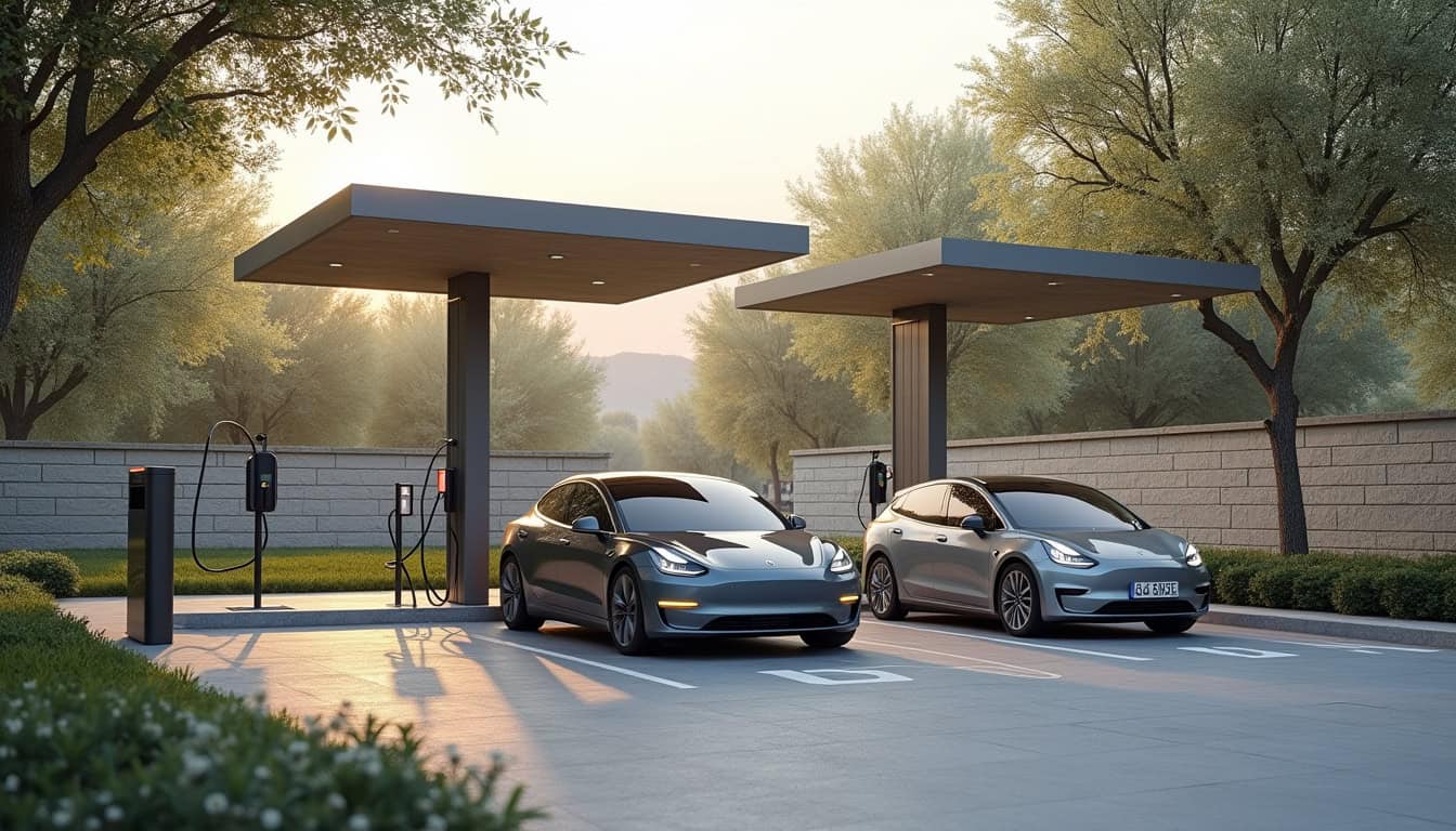Bornes de recharge publiques situées à Valros: Parking des Platanes et Parking du Centre