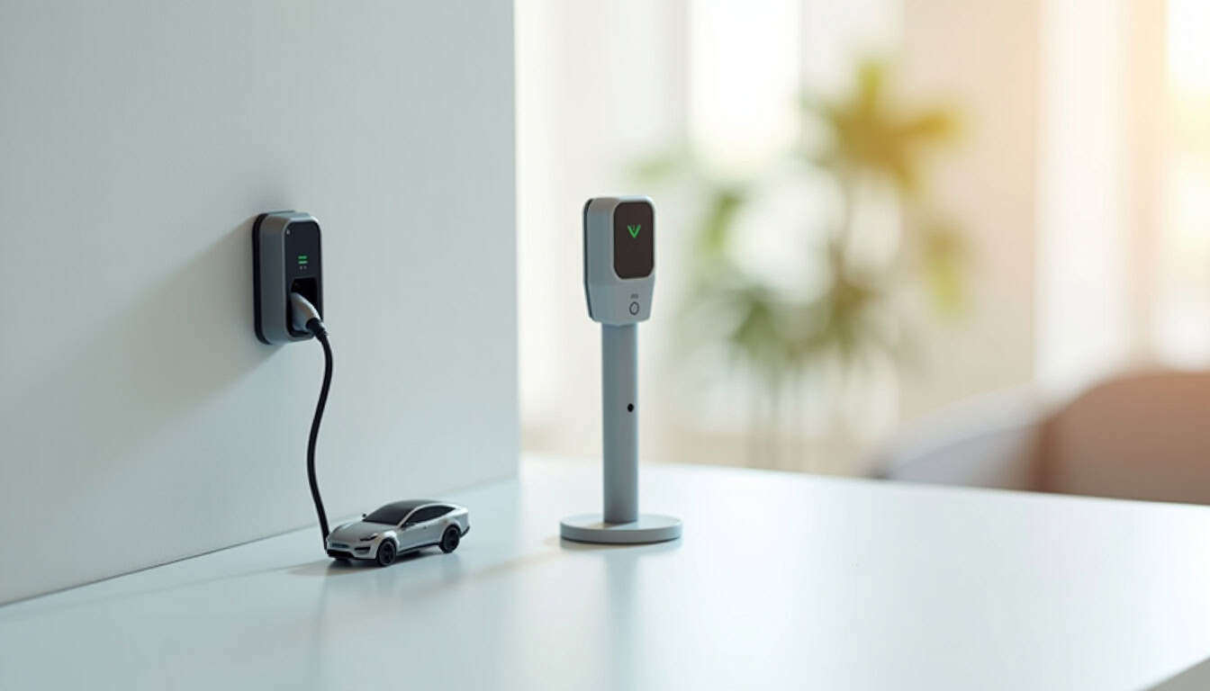 Comparaison de différents types de bornes de recharge électrique pour véhicule