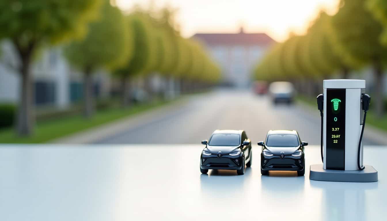 Comparaison des différentes puissances de bornes électriques installées à Fargues-Saint-Hilaire