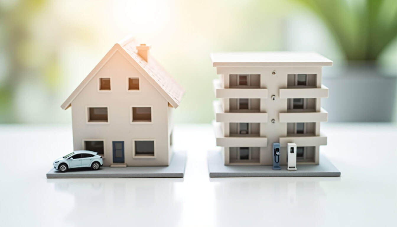 Comparaison entre installation de borne en maison individuelle et en copropriété à Ferrières