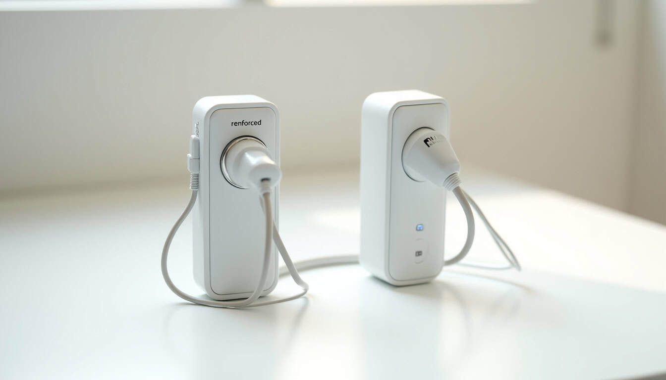 Comparaison entre prise renforcée et borne de recharge domestique à Sallèles-d