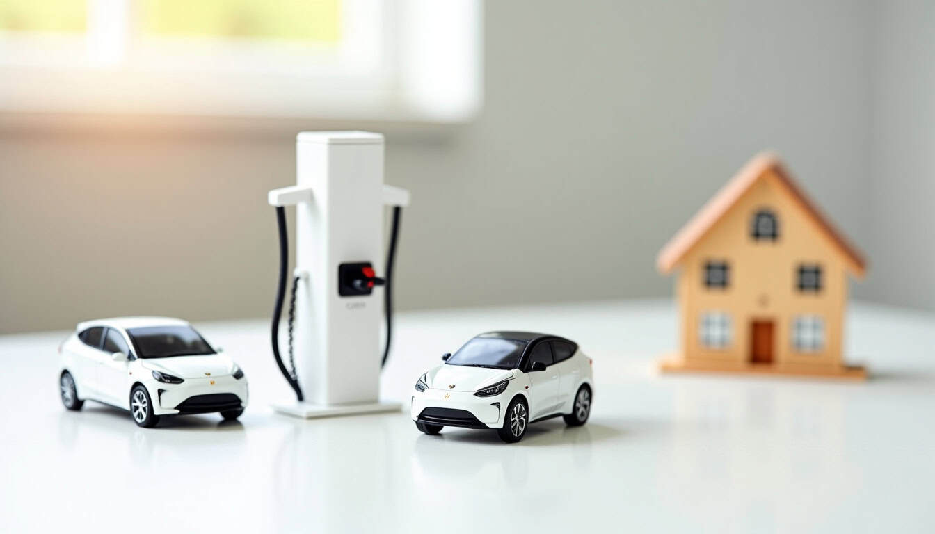 Comparaison entre prise renforcée et wallbox pour véhicule électrique à Joué-sur-Erdre