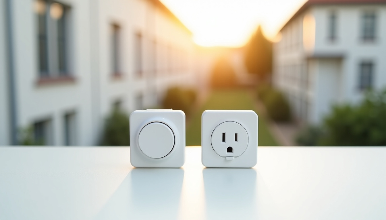 Comparaison entre une borne murale et une prise renforcée installées à Ceyrat