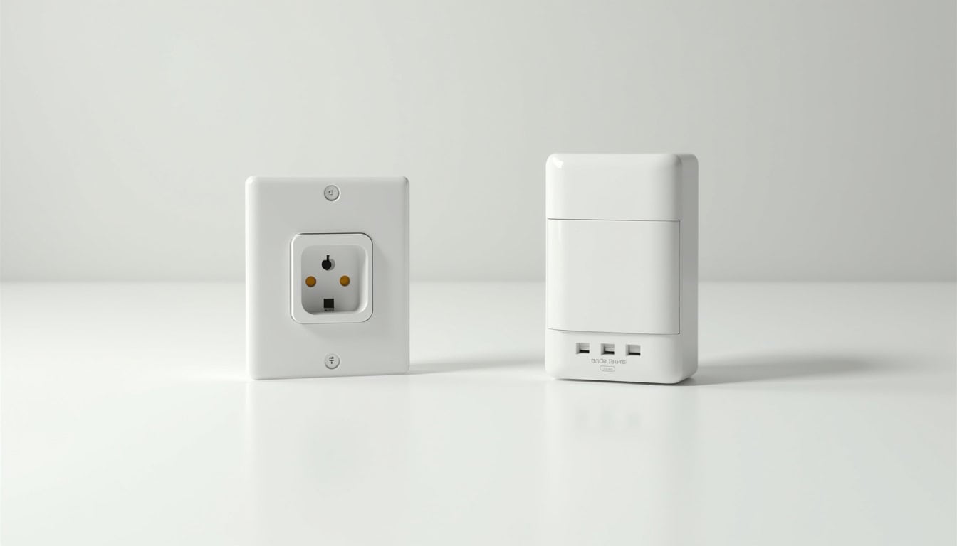 Comparaison entre une prise renforcée et une borne murale pour voiture électrique