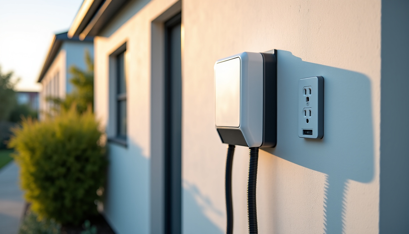 Comparaison entre une prise renforcée et une borne murale wallbox installée à Meximieux